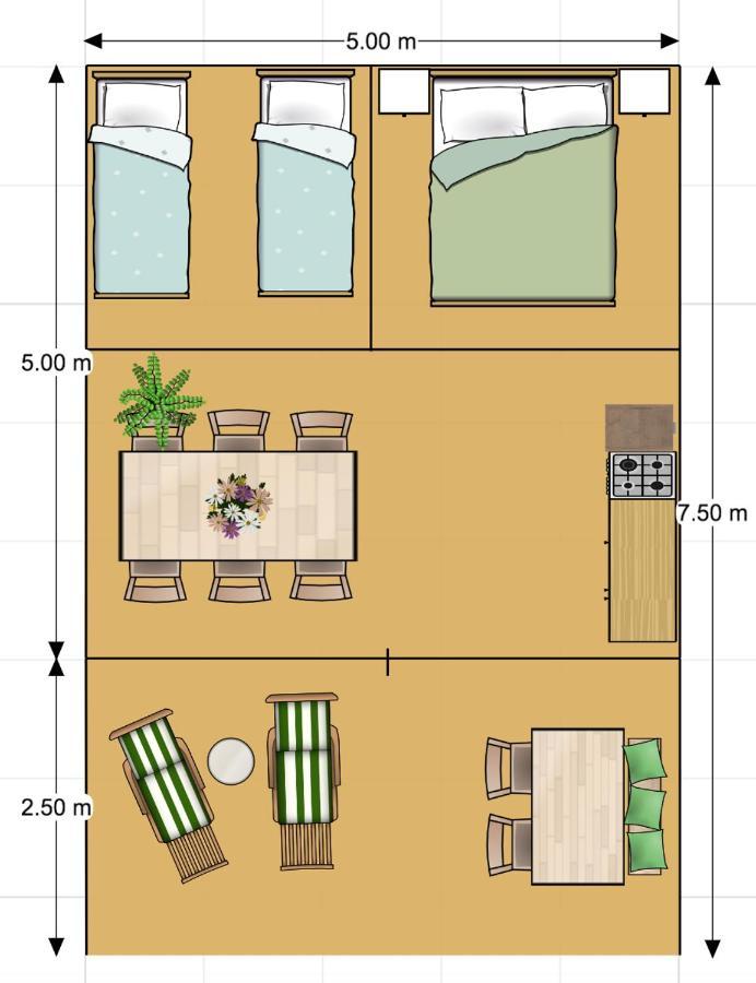 Tente Lodge La Plage Autet מראה חיצוני תמונה